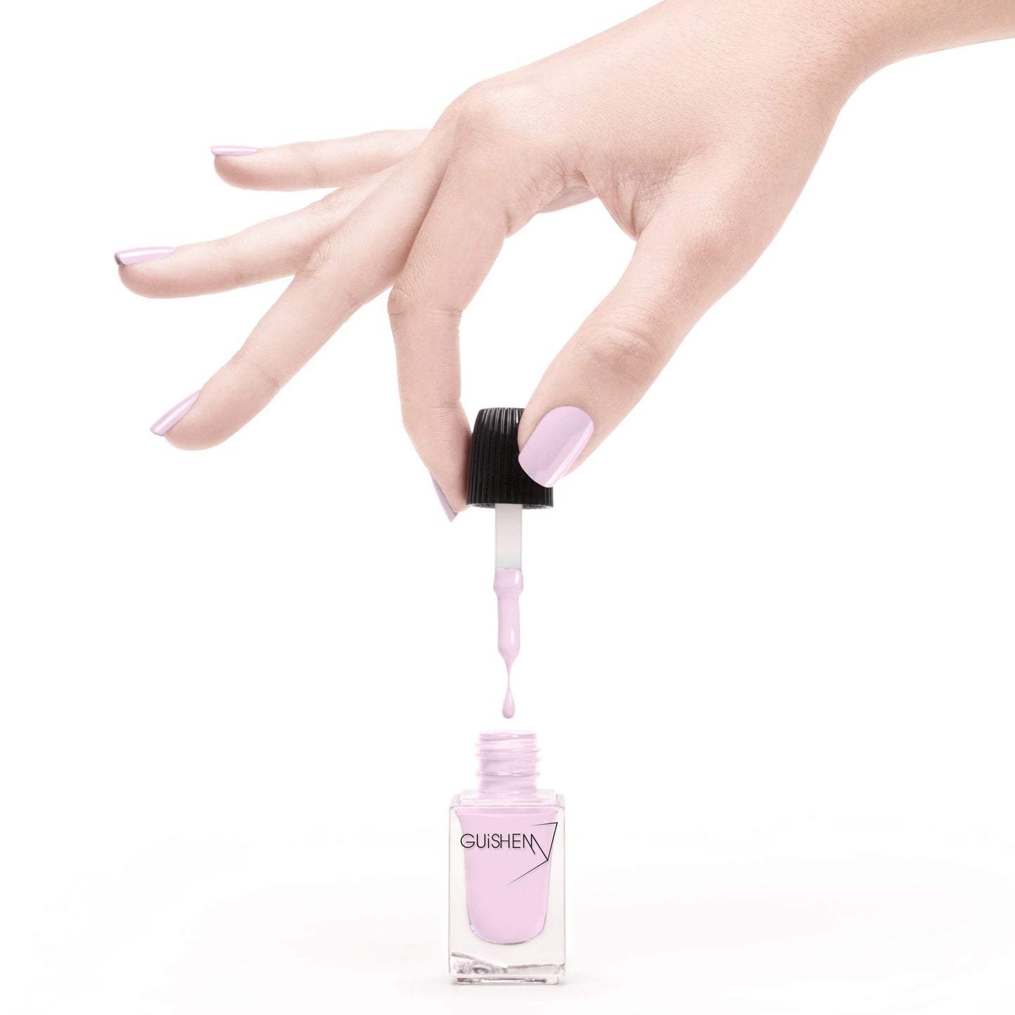 Premium Nail Lacquer, IN LOVE - 030, ROSE SHEER SHIMMER NAIL POLISH