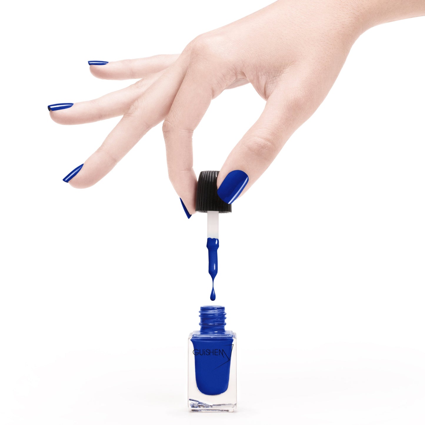 Premium Nail Lacquer, DAZZLING - 090, COBALT BLUE CRÈME NAIL POLISH