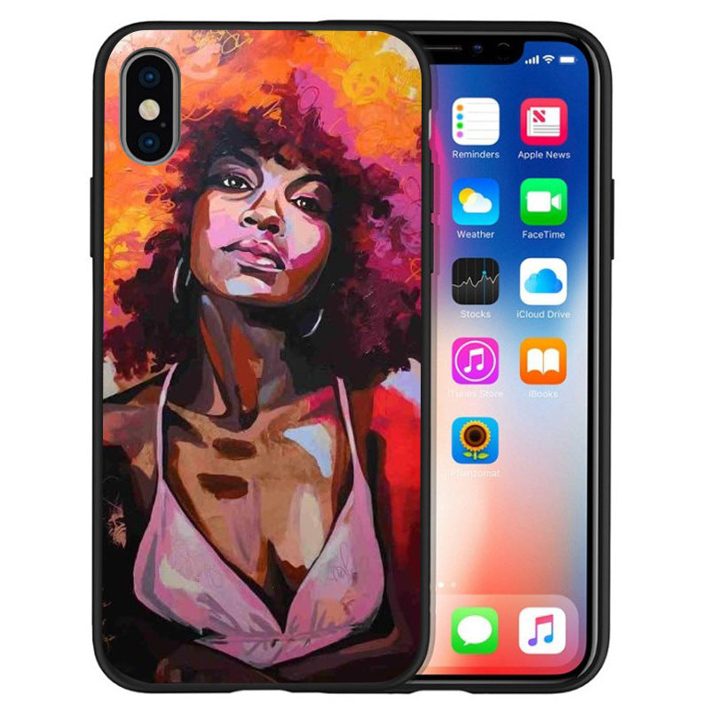 Fashion girl phone case