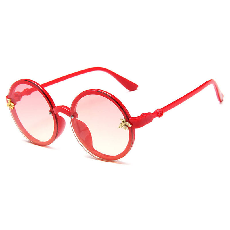 Candy Color Round Retro Children's Sunglasses