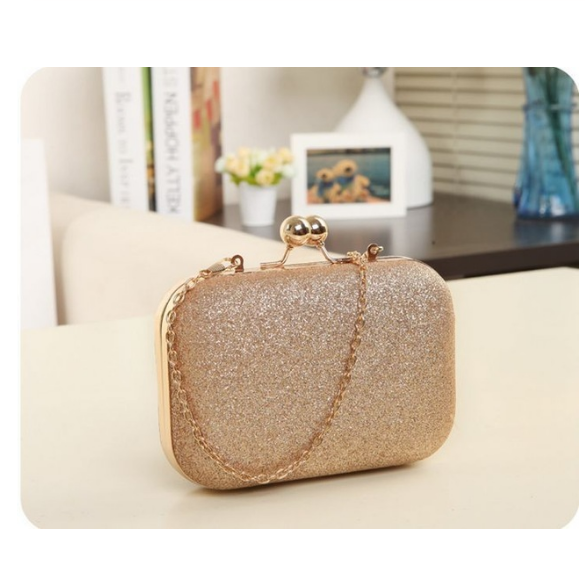 Women Handbag Evening Bags For Party New Women Chain Shoulder Bag Ladies Fashion Gold Clutch Box Bag Women Messenger