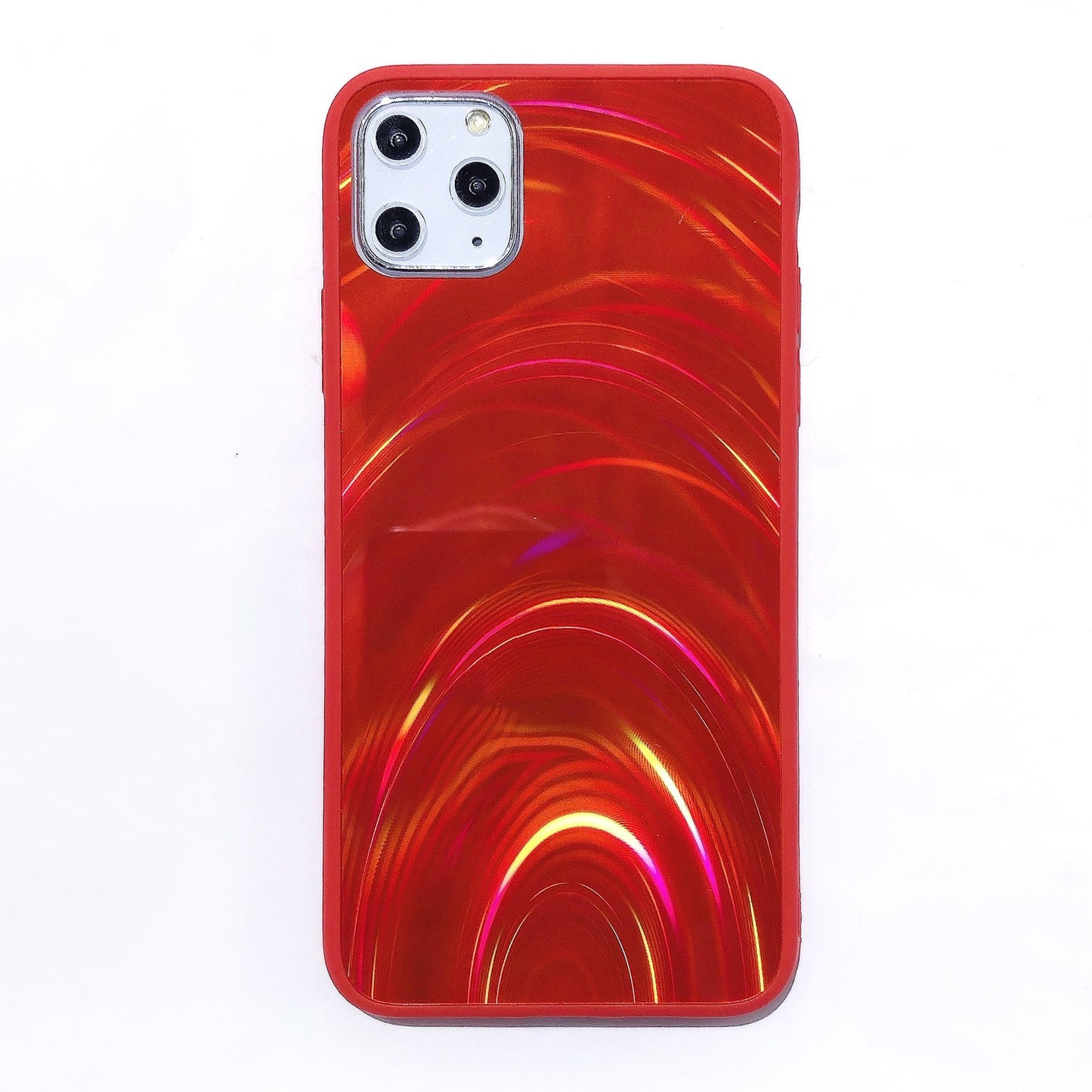 Laser rainbow phone case