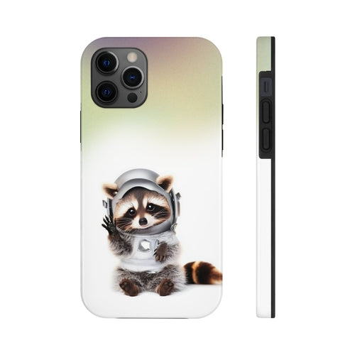 Space Raccoon Touch Case for iPhone with Wireless Charging