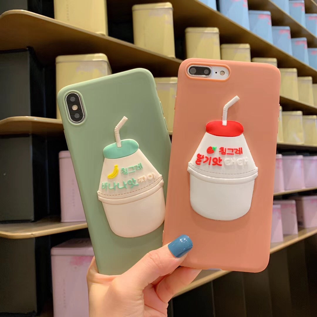 Fruit milk phone case