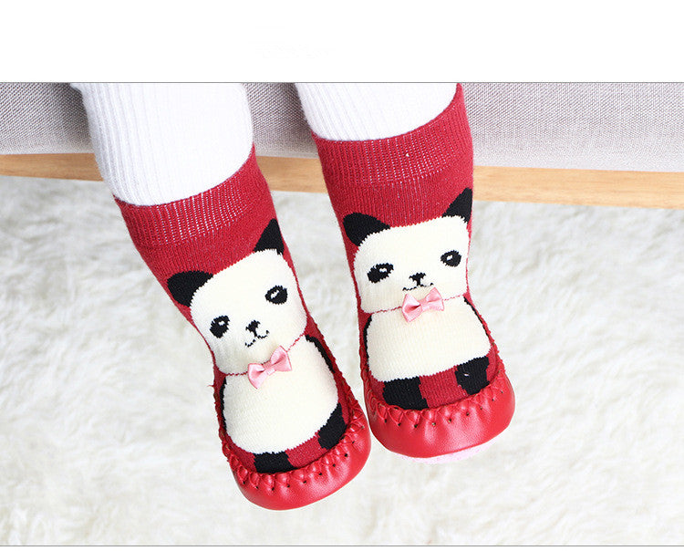 Cartoon Cotton Terry Children Floor Socks