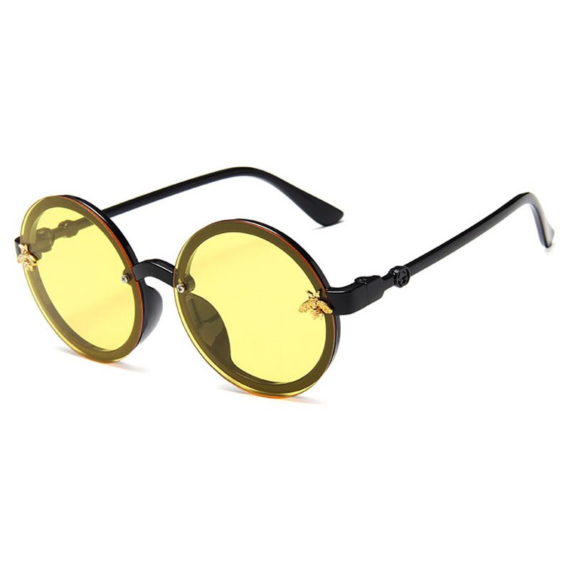 Candy Color Round Retro Children's Sunglasses