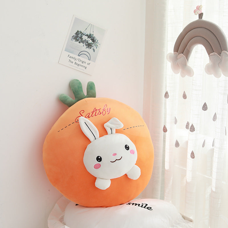 Multifunctional cartoon fruit pillow