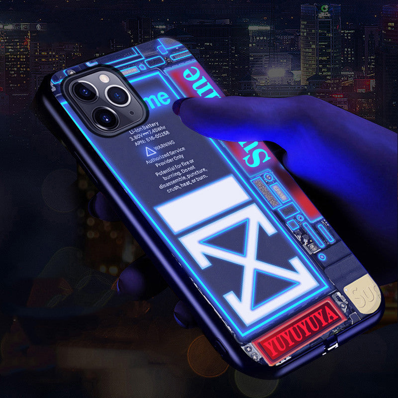 Call flash phone case