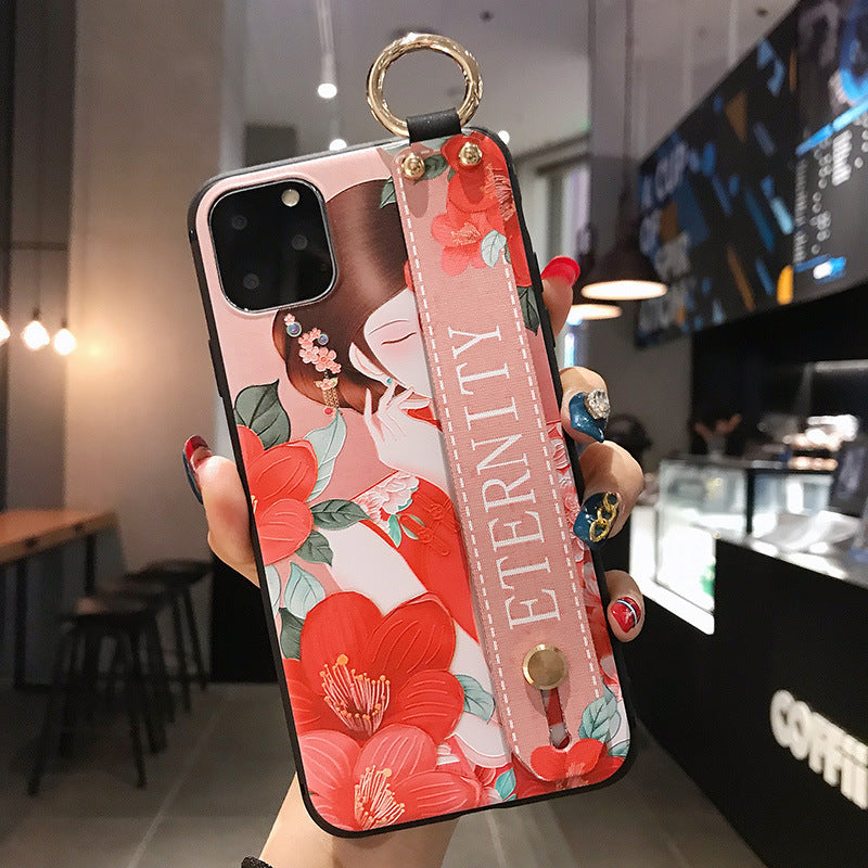 Painted ethnic phone case