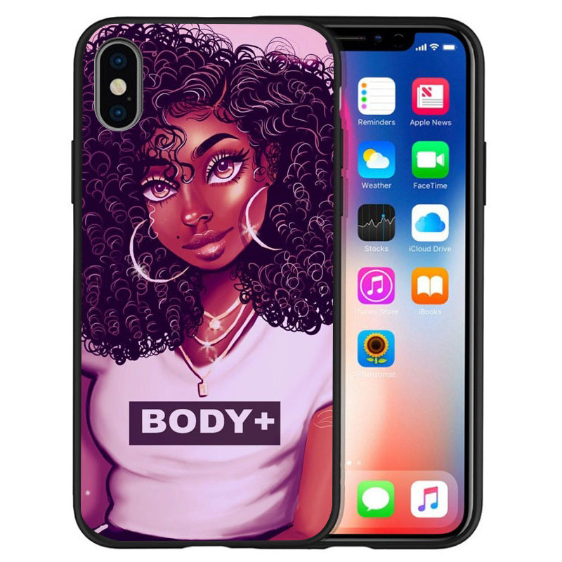 Fashion girl phone case