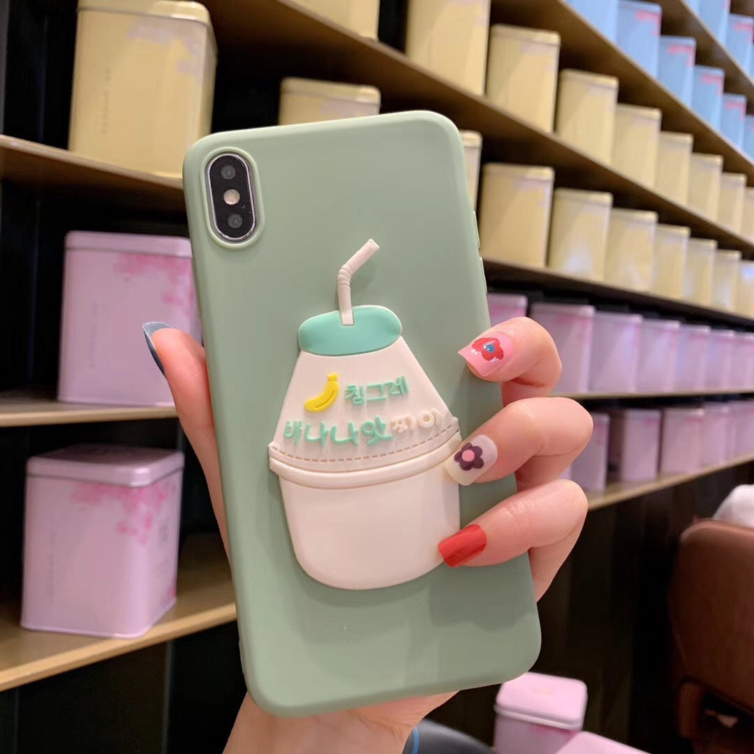 Fruit milk phone case