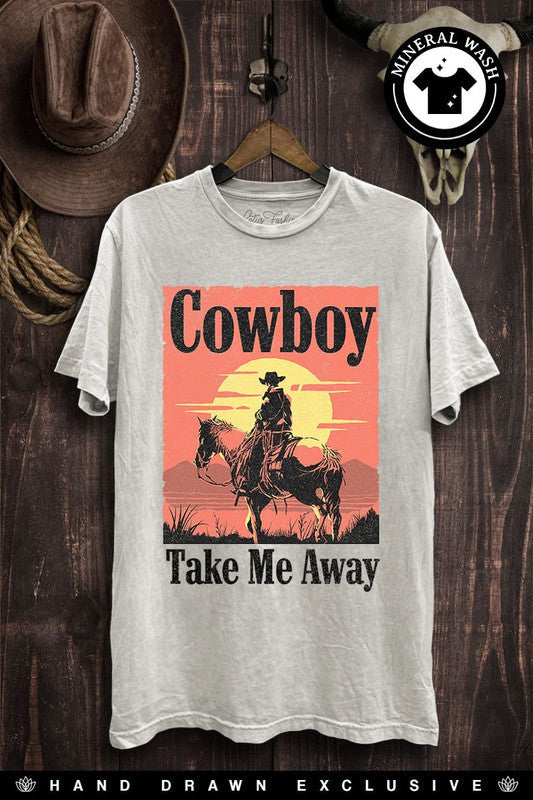 Cowboy Take Me Away Graphic Top