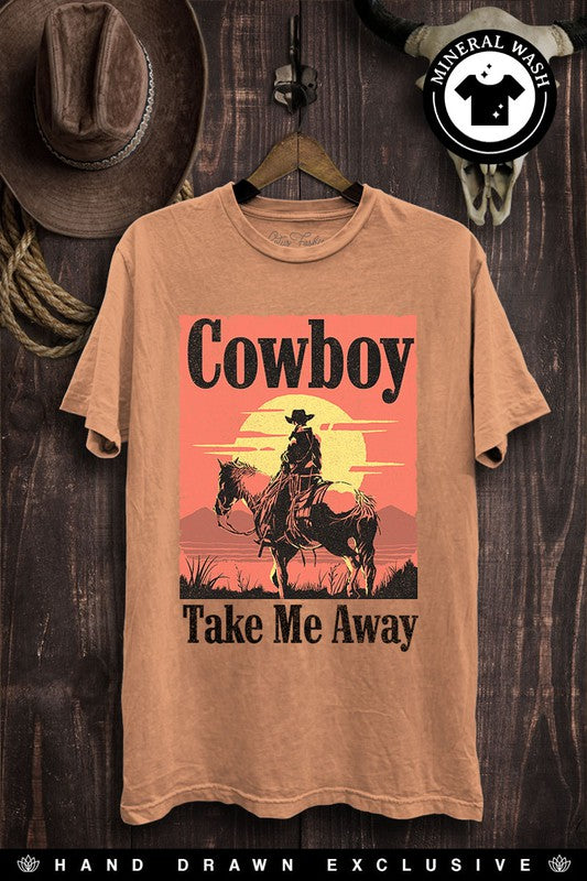 Cowboy Take Me Away Graphic Top