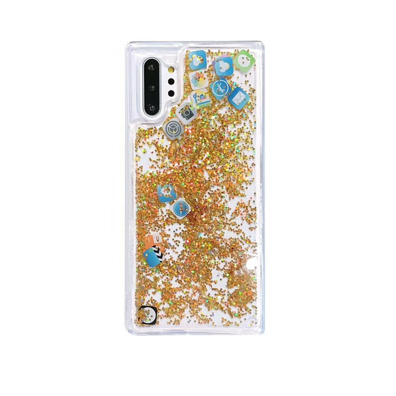 Icon quicksand phone case