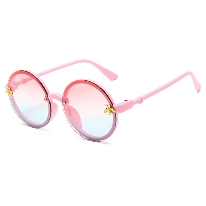 Candy Color Round Retro Children's Sunglasses