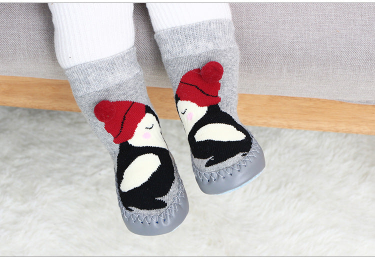 Cartoon Cotton Terry Children Floor Socks