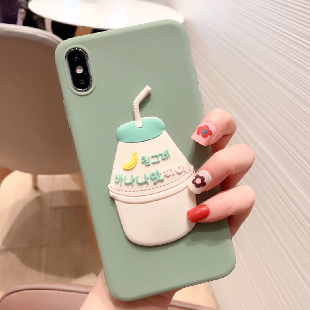 Fruit milk phone case