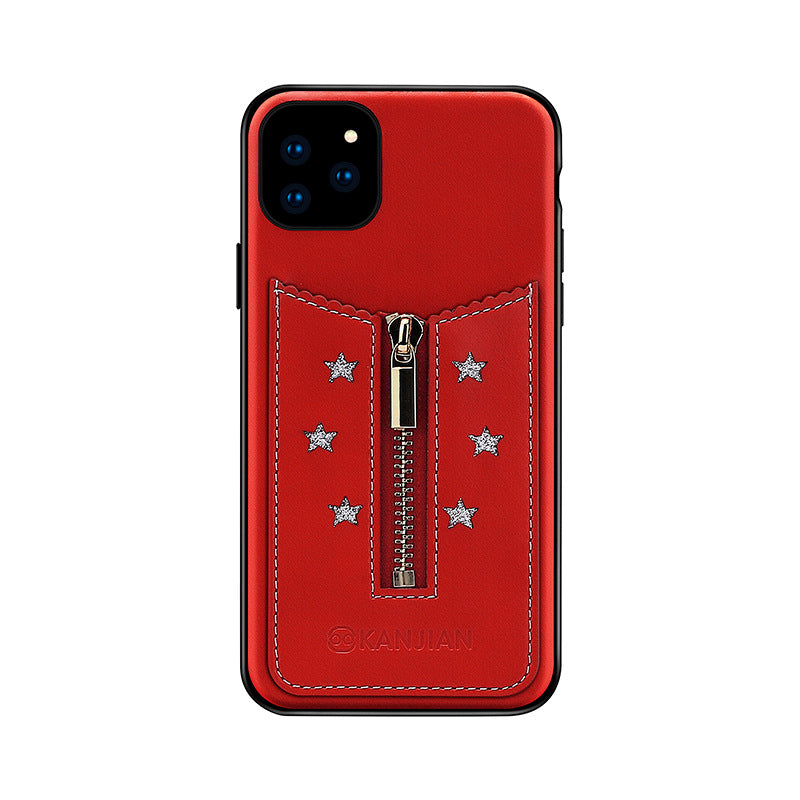 Zipper phone case