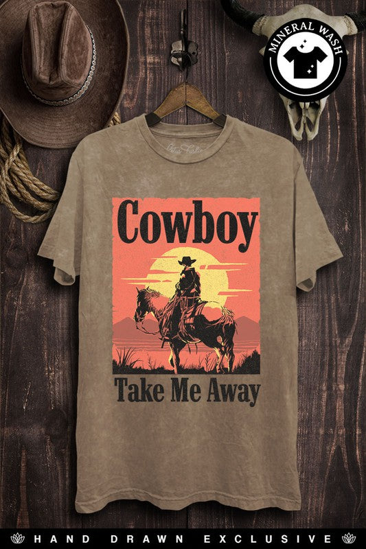 Cowboy Take Me Away Graphic Top