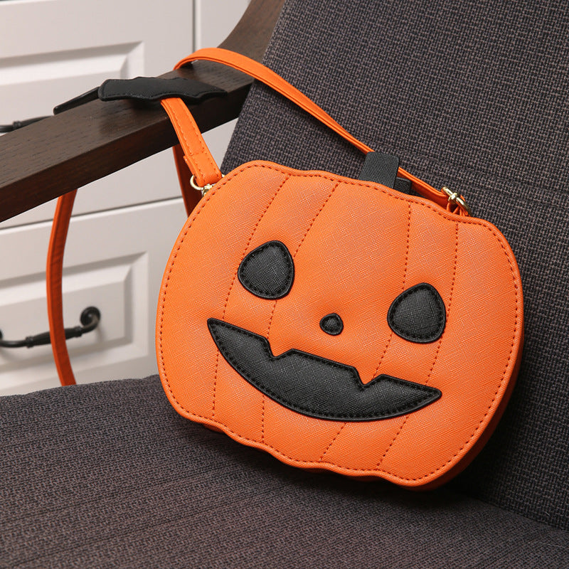 Halloween Pumpkin Cartoon Shoulder Crossbody Bag