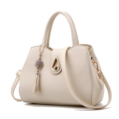 SMOOZA Famous Designer Brand Luxury Women Handbag with Tassel