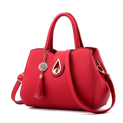 SMOOZA Famous Designer Brand Luxury Women Handbag with Tassel