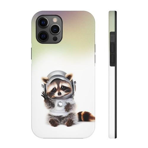 Space Raccoon Touch Case for iPhone with Wireless Charging