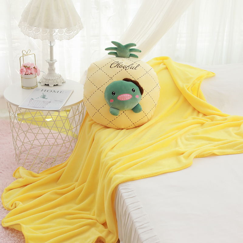 Multifunctional cartoon fruit pillow