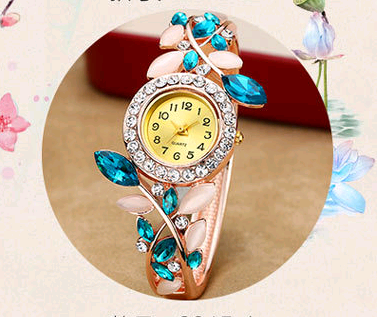 Fashion female student bracelet watch ladies watch fashion watch quartz bracelet female table diamond jewelry watch