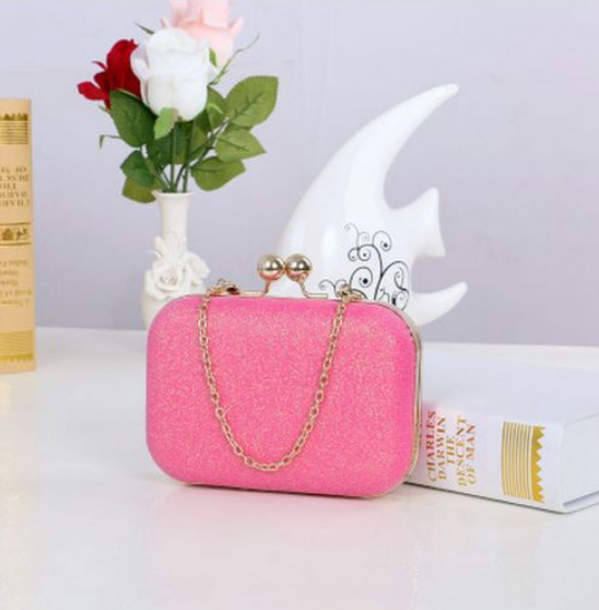 Women Handbag Evening Bags For Party New Women Chain Shoulder Bag Ladies Fashion Gold Clutch Box Bag Women Messenger