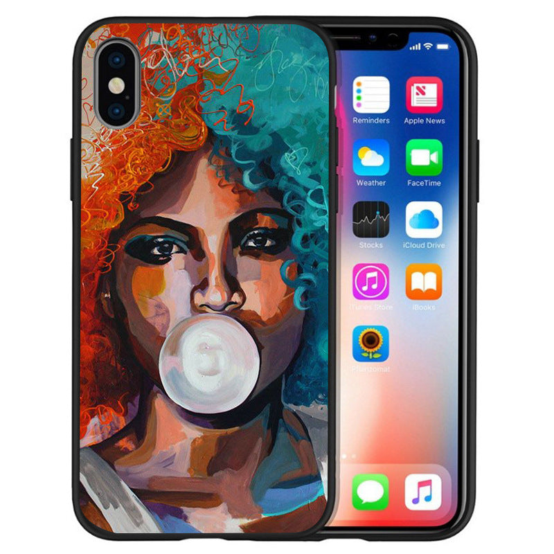 Fashion girl phone case