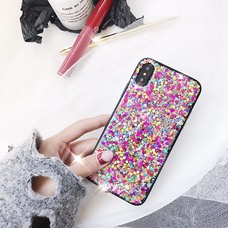 Glitter sequin phone case