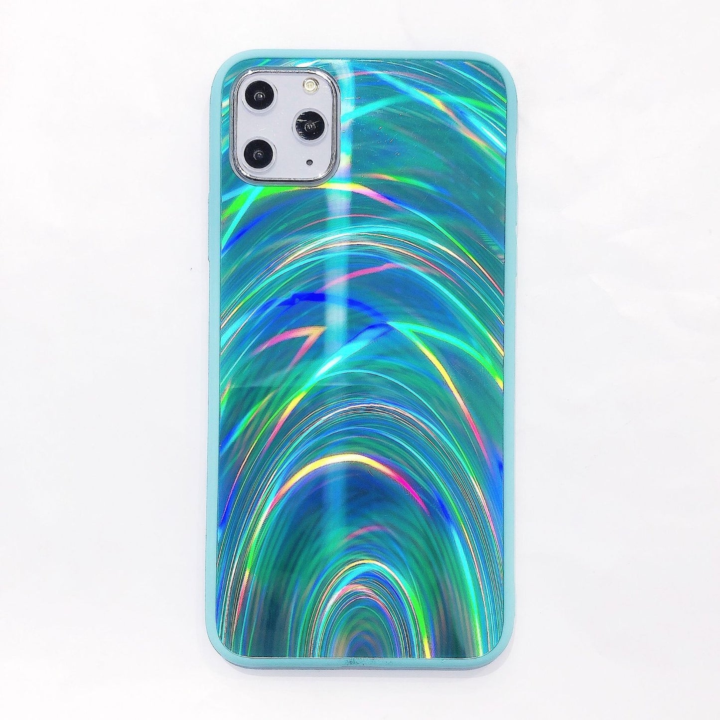 Laser rainbow phone case