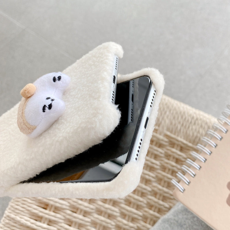 Bear Plush Hat for 13 Series Phone Cases