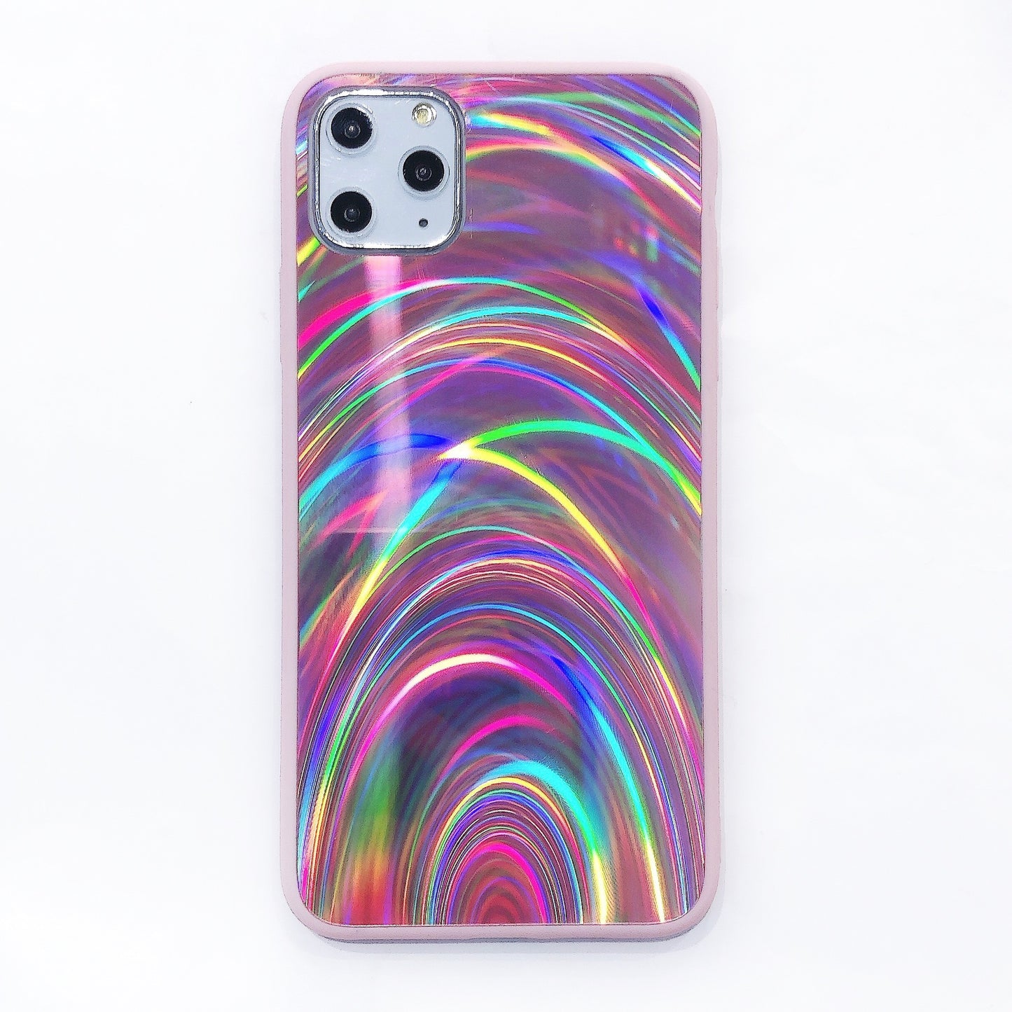 Laser rainbow phone case