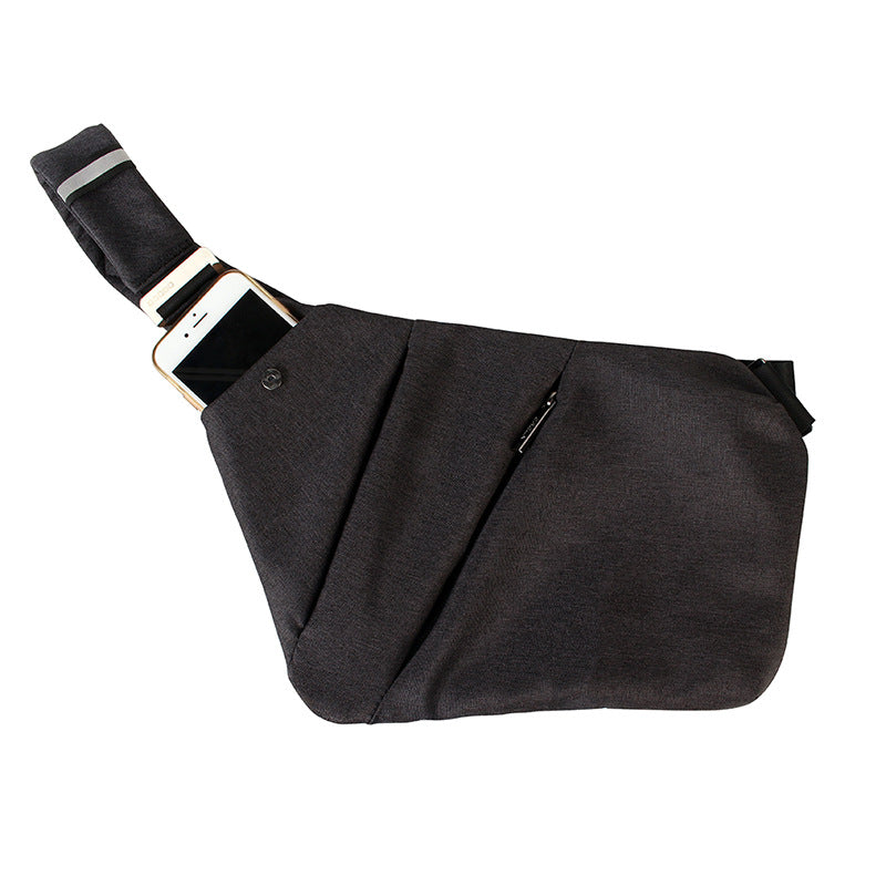 Canvas Chest Bags For Men And Women Across One Shoulder