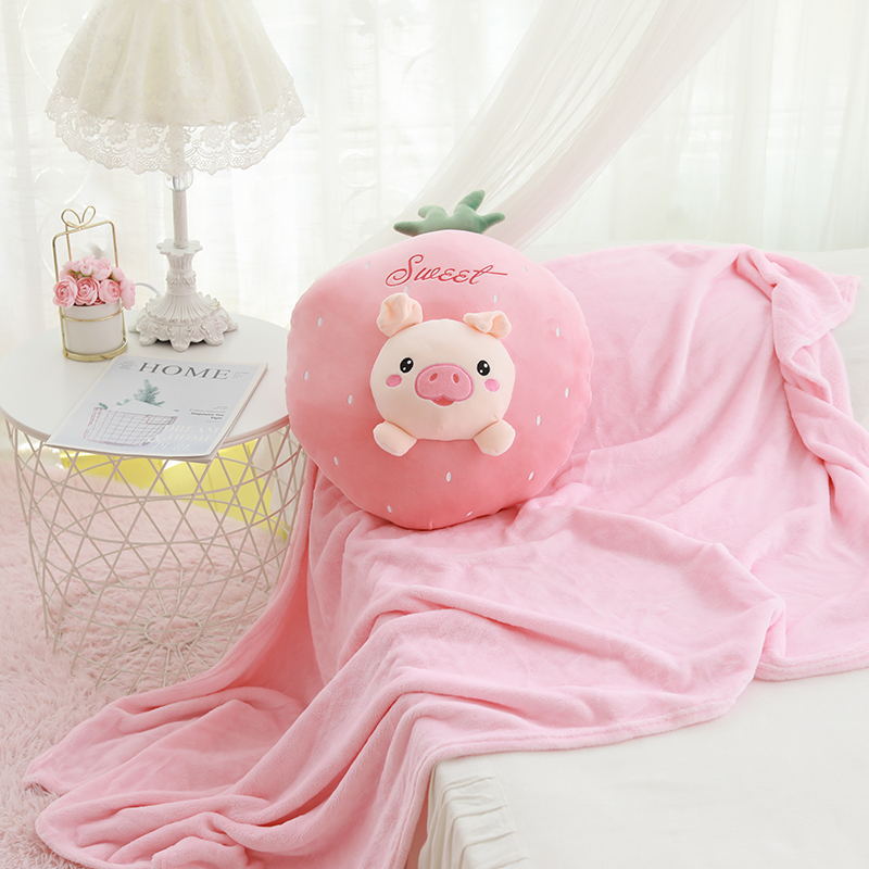 Multifunctional cartoon fruit pillow