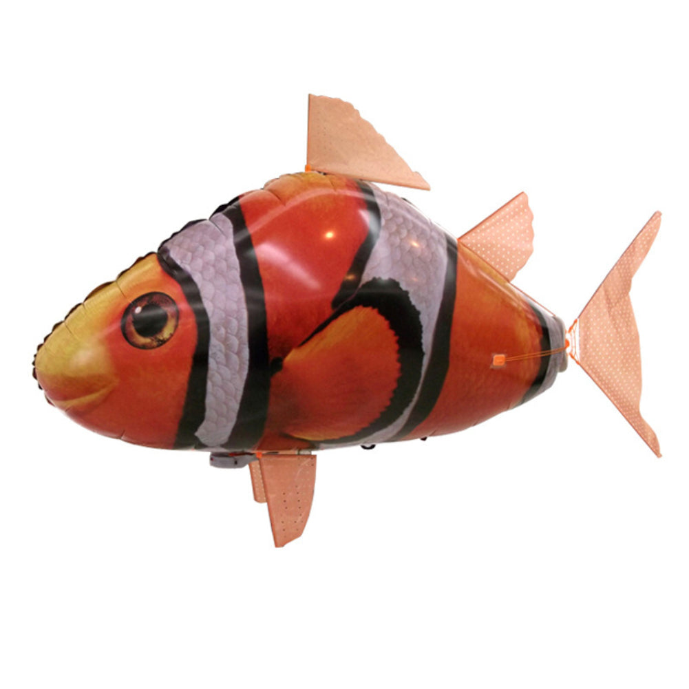 Remote control flying fish inflatable shark clown fish balloon