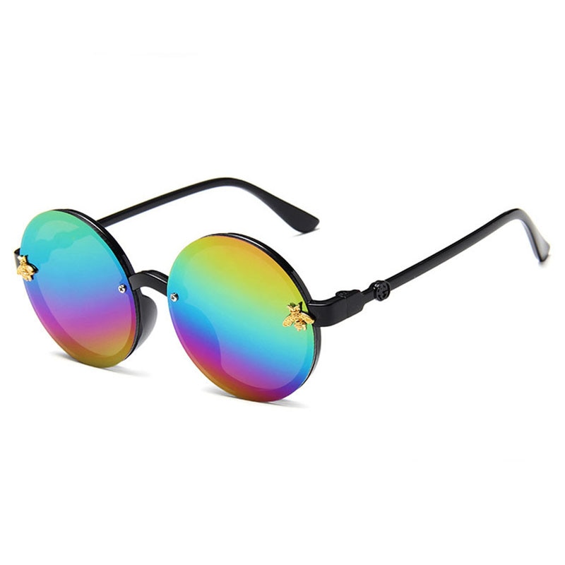 Candy Color Round Retro Children's Sunglasses