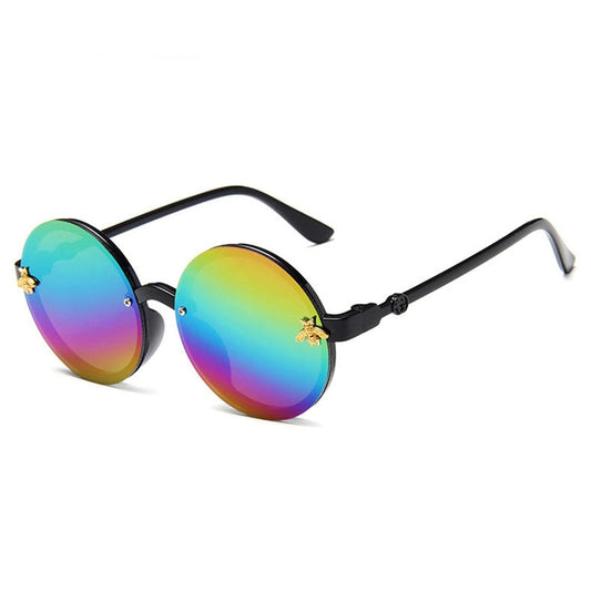 Candy Color Round Retro Children's Sunglasses