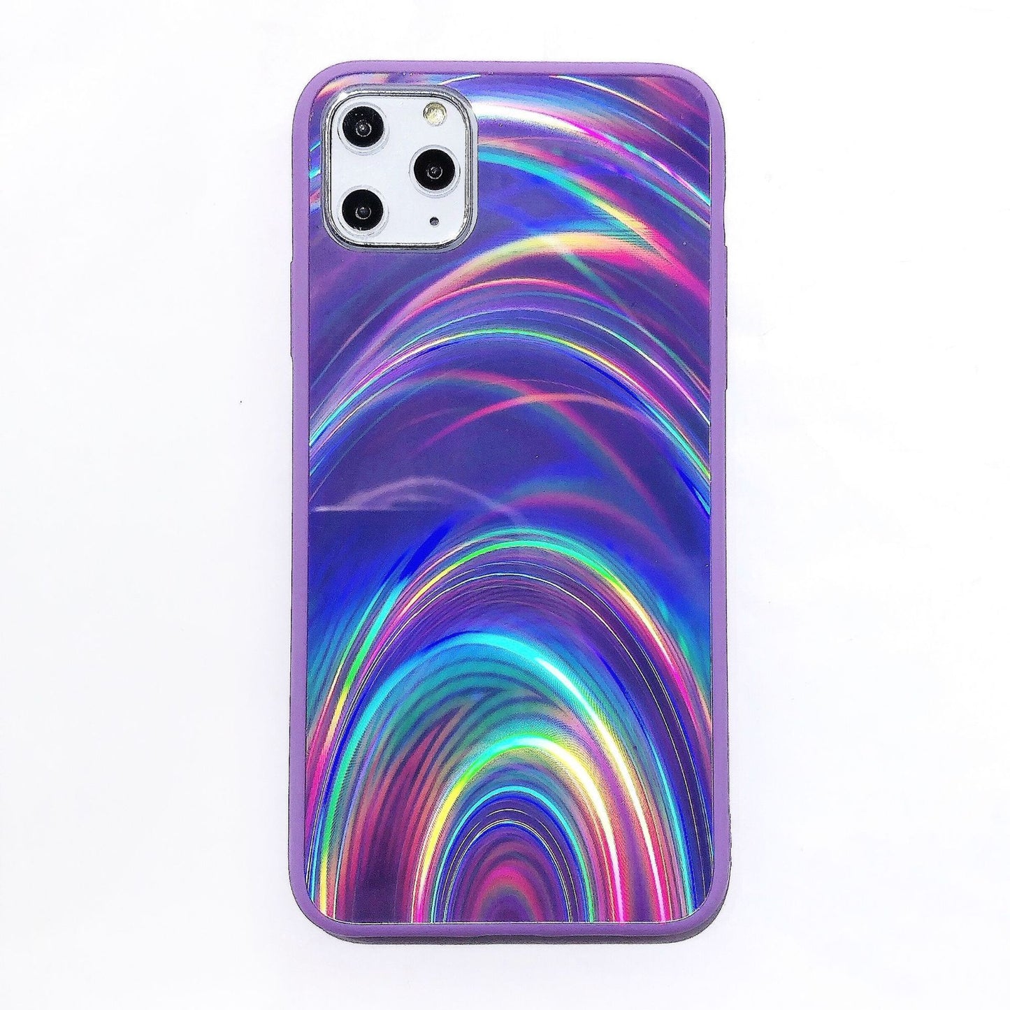 Laser rainbow phone case