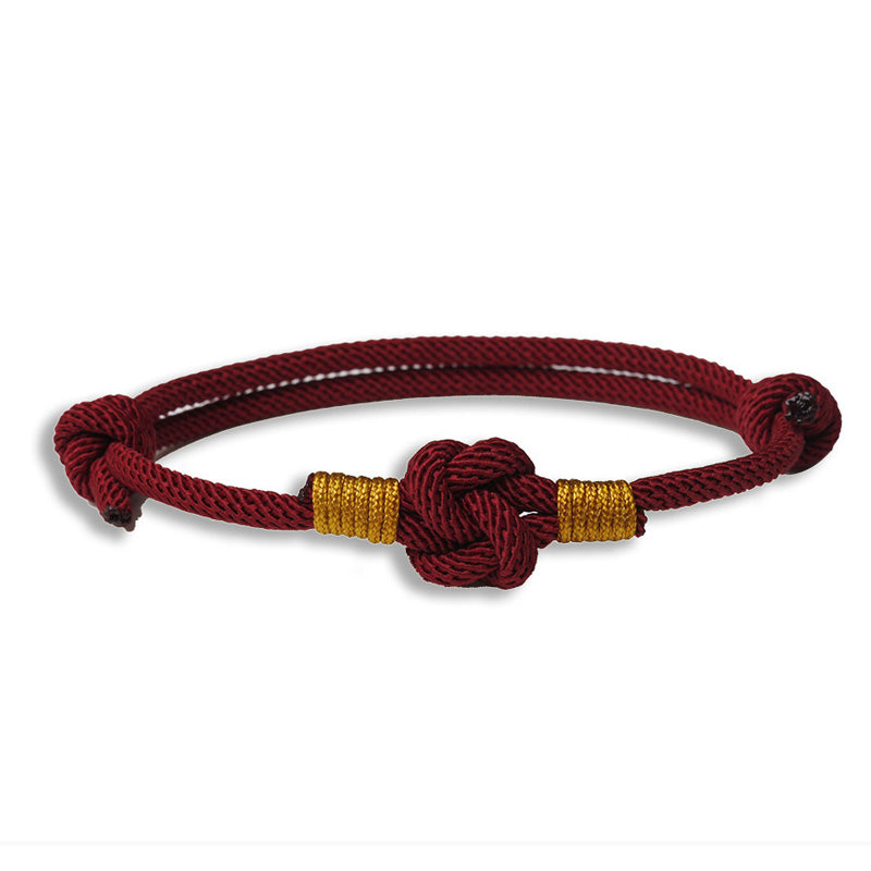 One Heart Knot Bracelet Female Instagram Niche Design Sense