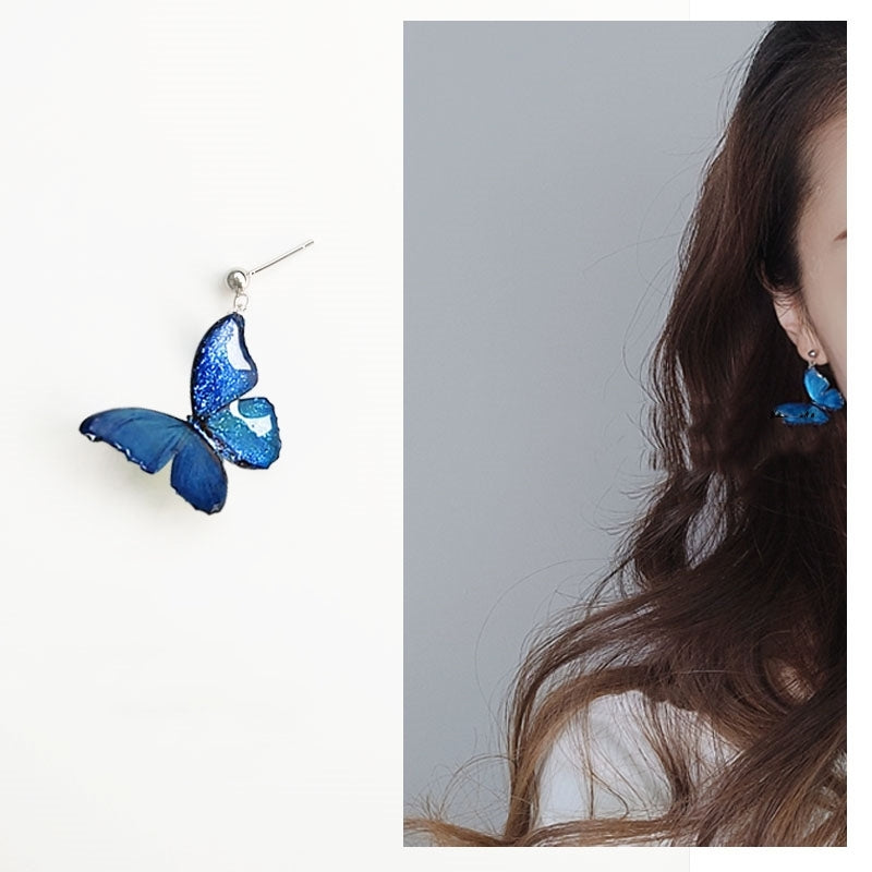 Blue Butterfly Earring