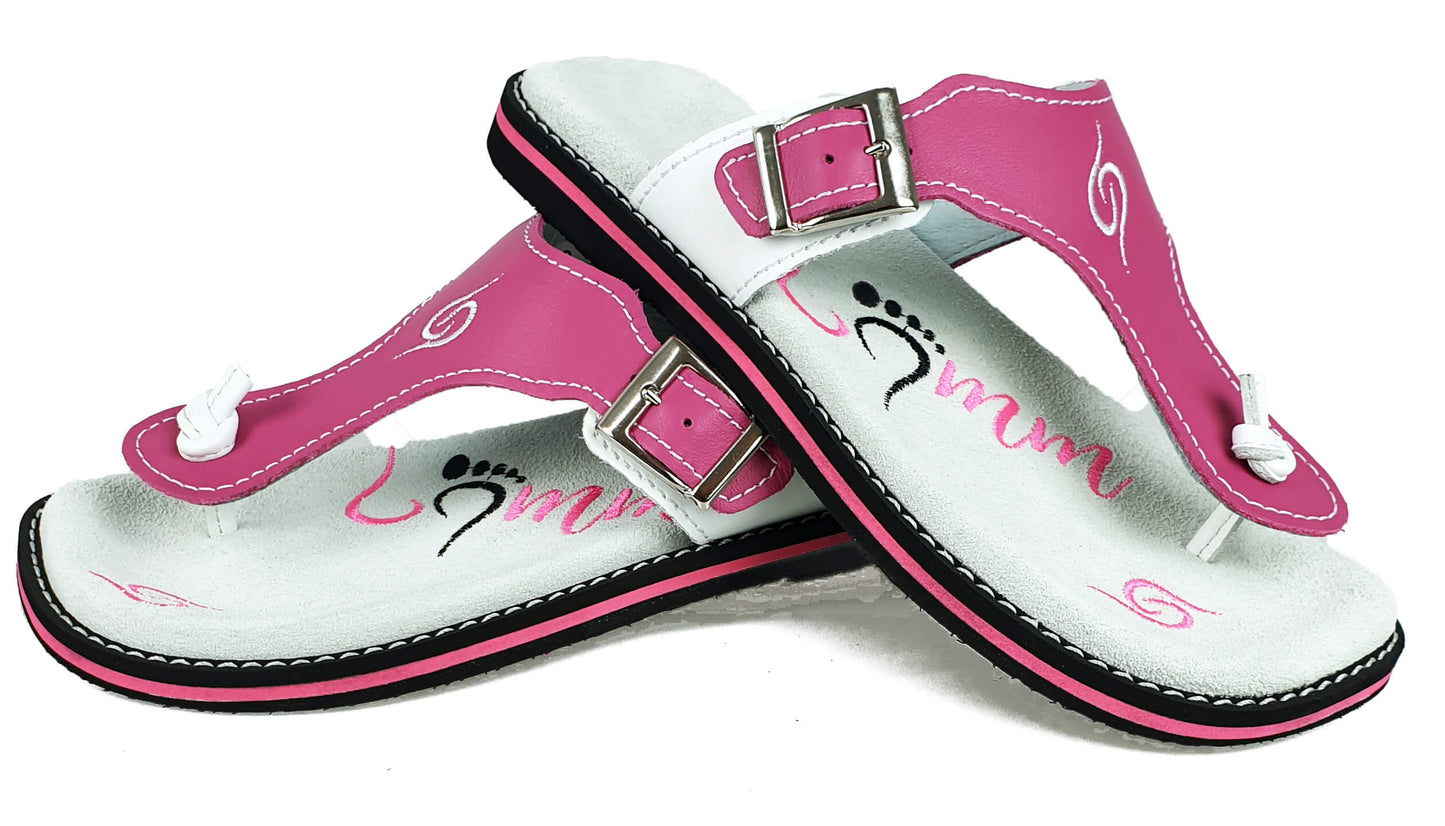 Flip-Flops 4051 - rosa/weiss