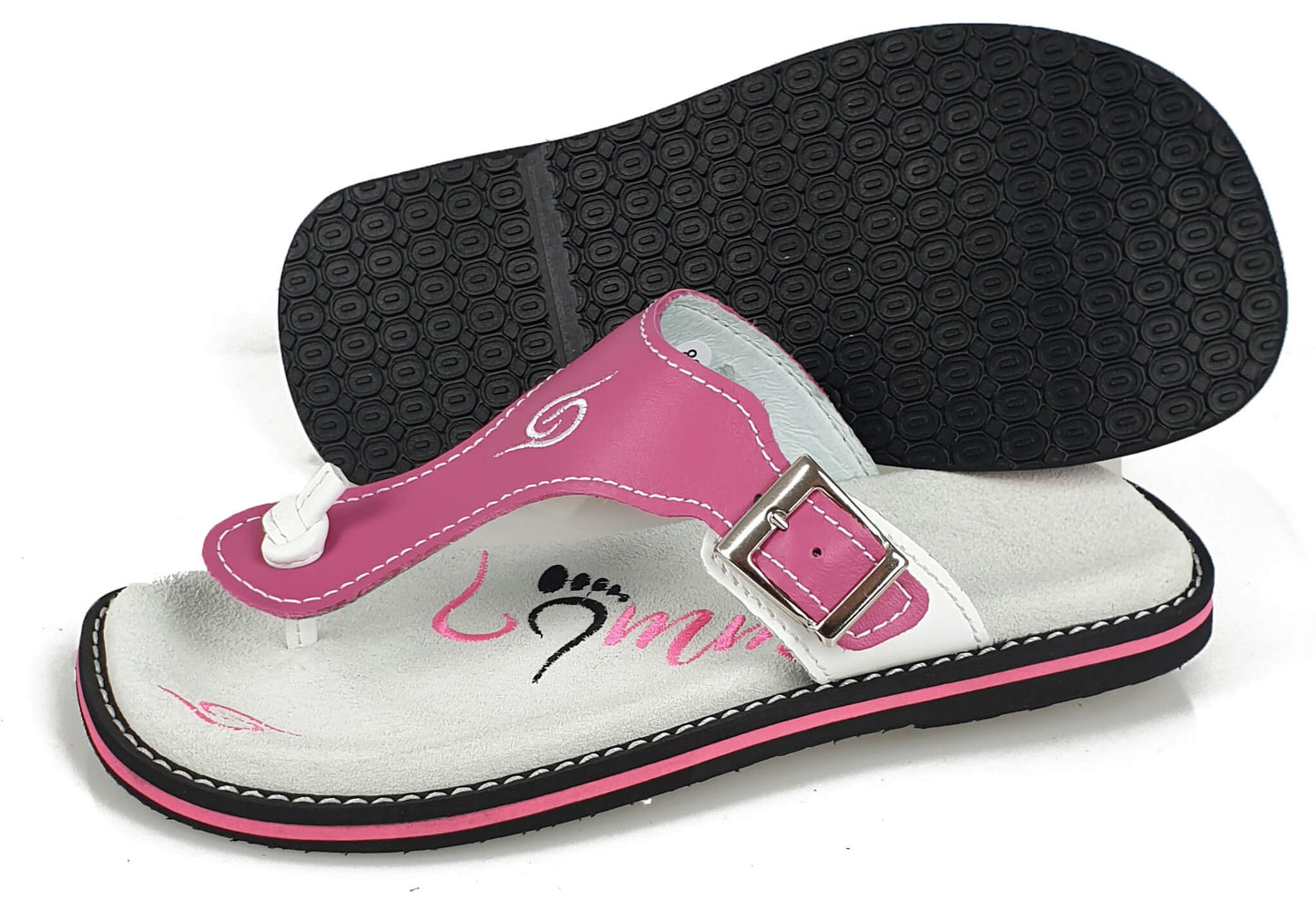 Flip-Flops 4051 - rosa/weiss