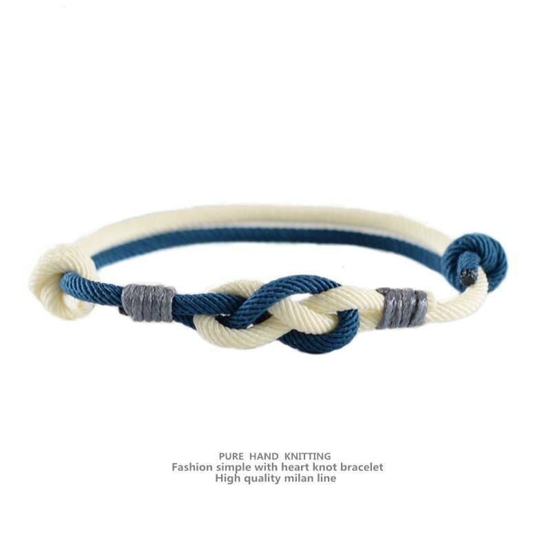 One Heart Knot Bracelet Female Instagram Niche Design Sense