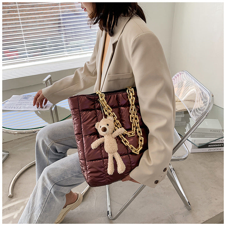 Women Leather Shoulder Bag Luxury Handbag