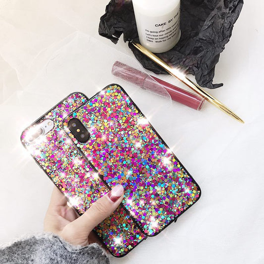 Glitter sequin phone case