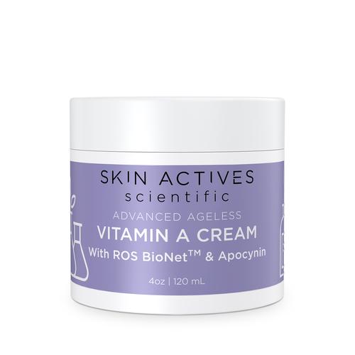 Vitamin A Cream with ROS BioNet and Apocynin 1 Oz