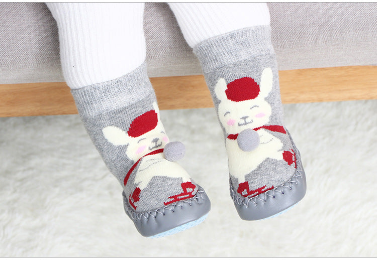 Cartoon Cotton Terry Children Floor Socks